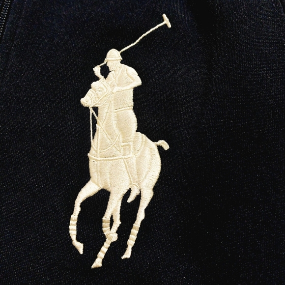 NWT RLX Ralph Lauren US Open 2006 Ball Girl Navy Full Zip Blue/Red Jacket Size S - Picture 2 of 6